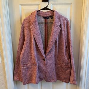 Lands' End Women's Herringbone Fleece Blazer